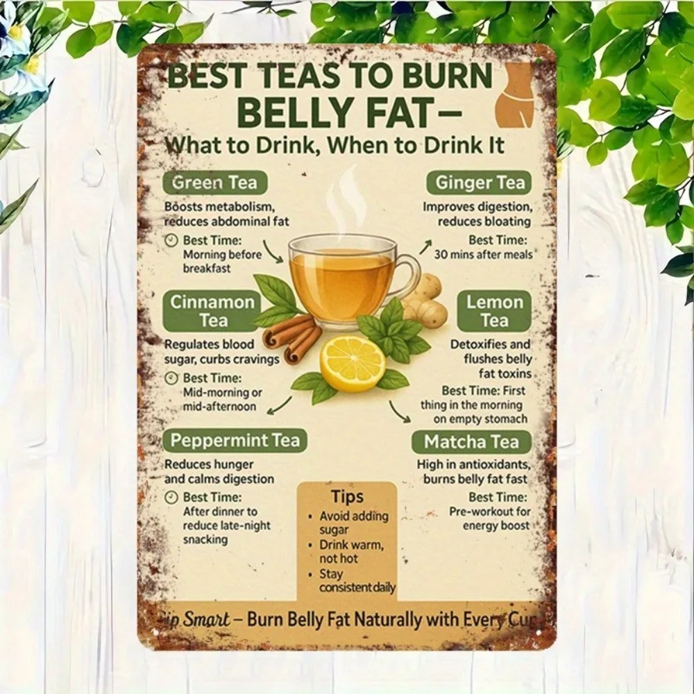 緑茶減量チャート、2Dフラットベリーファットガイド、抹茶シナ - Herbal Weight Gain のレビューと価格