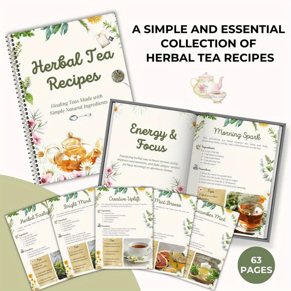 ハーブティーレシピブック – リラックス、デトックス、免疫力 - Wellness Herbal Tea Blends のレビューと価格