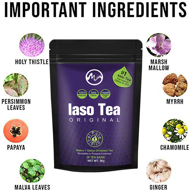 Laso Tea デトックス IASO クレンザー スリムテ - Herbal Weight Gain のレビューと価格