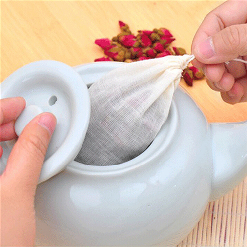 コットンティーバッグ,1または10個,モスリン,お茶,ハーブ - Herbal Wellness Tea のレビューと価格