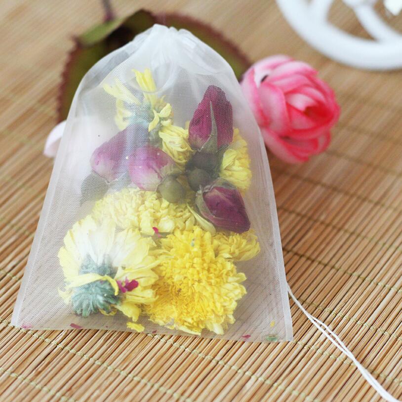 50 ピース/ロット空のティーバッグナイロン素材のティーバッ - Herbal Wellness Tea のレビューと価格
