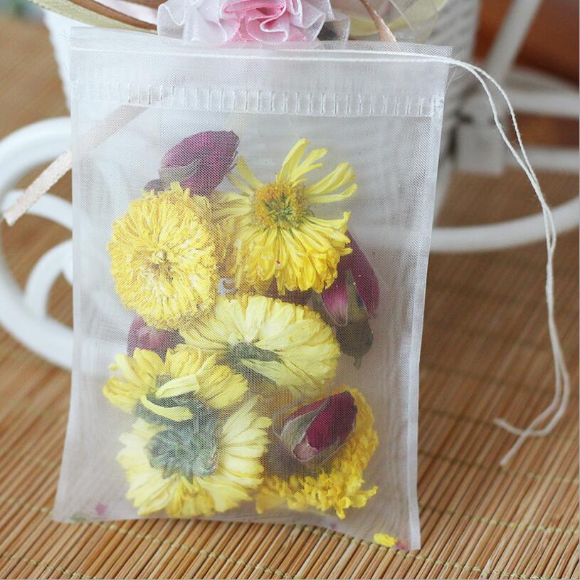 50 ピース/ロット空のティーバッグナイロン素材のティーバッ - Herbal Wellness Tea のレビューと価格