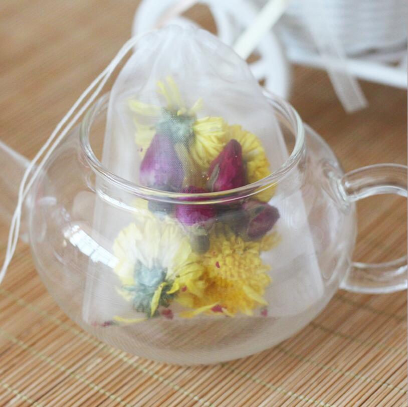 50 ピース/ロット空のティーバッグナイロン素材のティーバッ - Herbal Wellness Tea のレビューと価格
